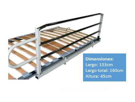 BARANDILLA UNIVERSAL ABATIBLE CAMA